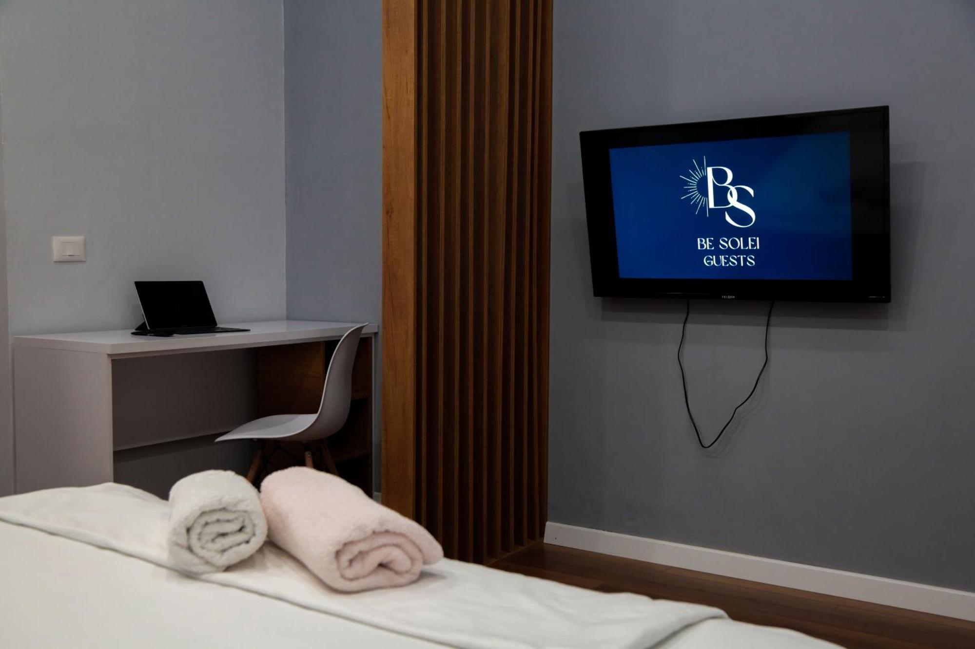 Be Solei Studio Apartments Sol 1 Тирана Екстериор снимка